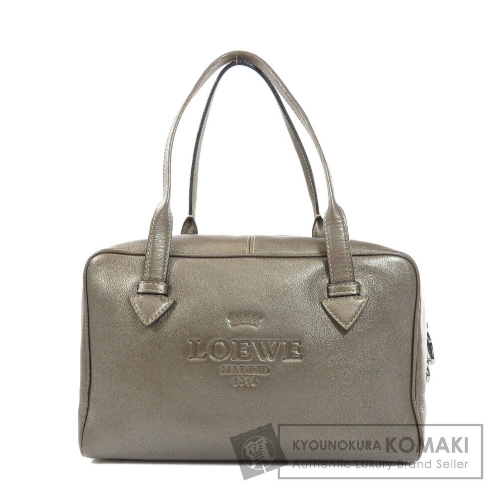 Loewe logo motif tote bag leather
